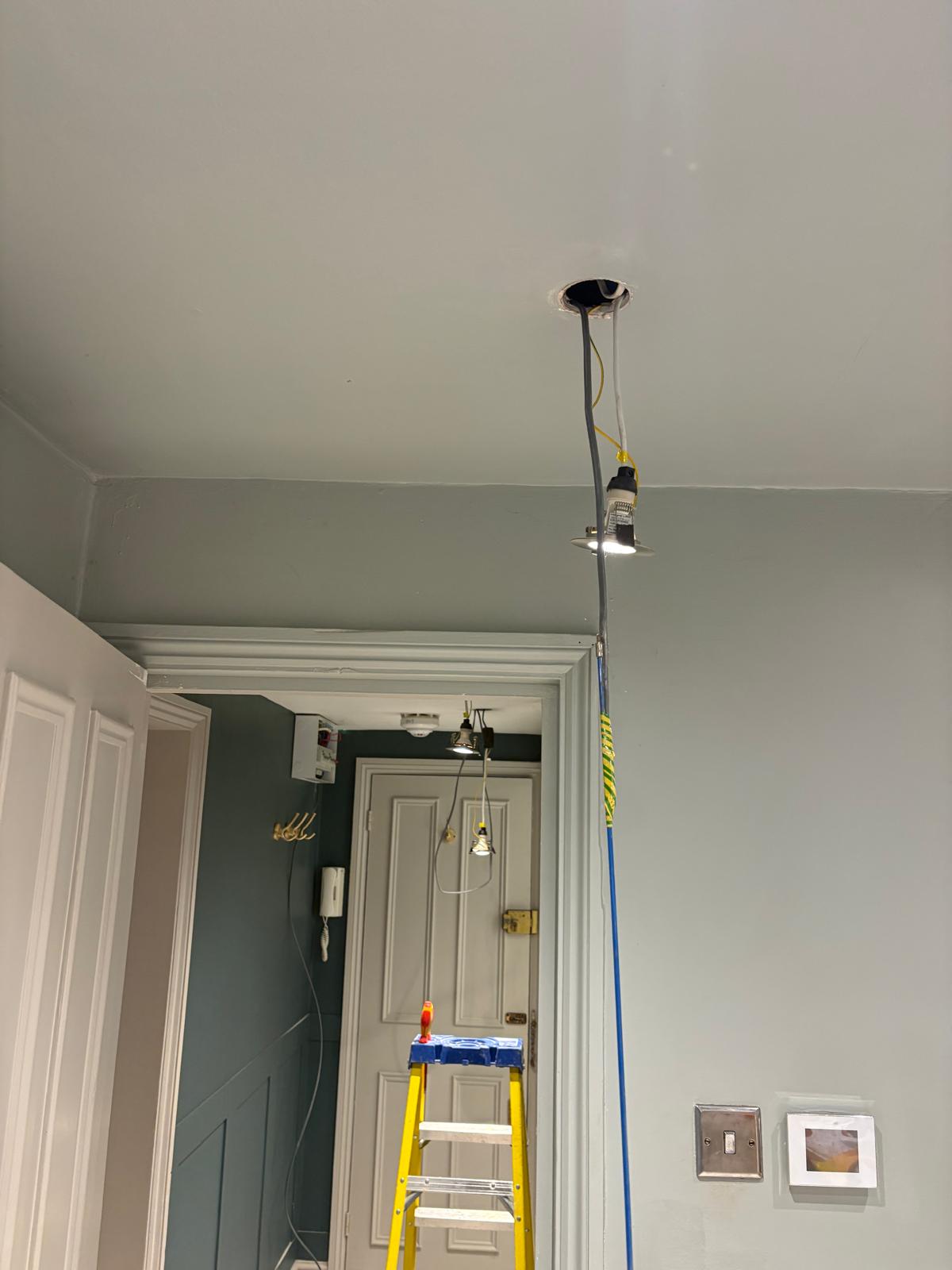 Completed electrical project